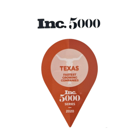 Inc. 5000 Texas Fastest Growing Companies 2020