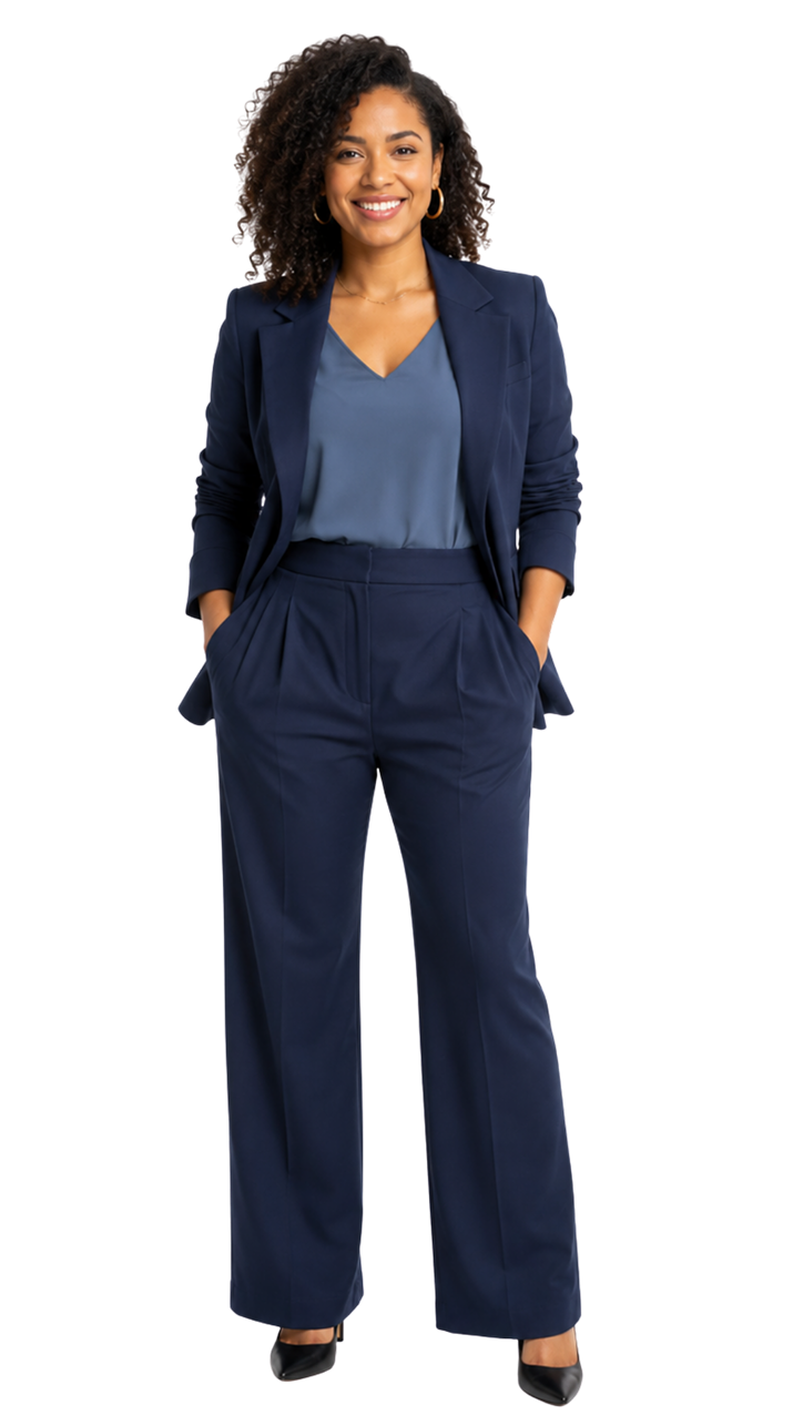 Confident business owner