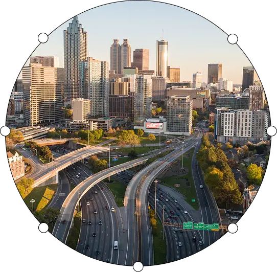 Atlanta city skyline