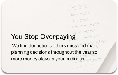 You Stop Overpaying